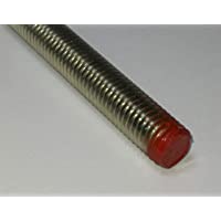 Varillas roscadas de acero inoxidable DIN 976- material V4A- A4- Aisi 316- resistentes al agua de mar (1 m x M4).